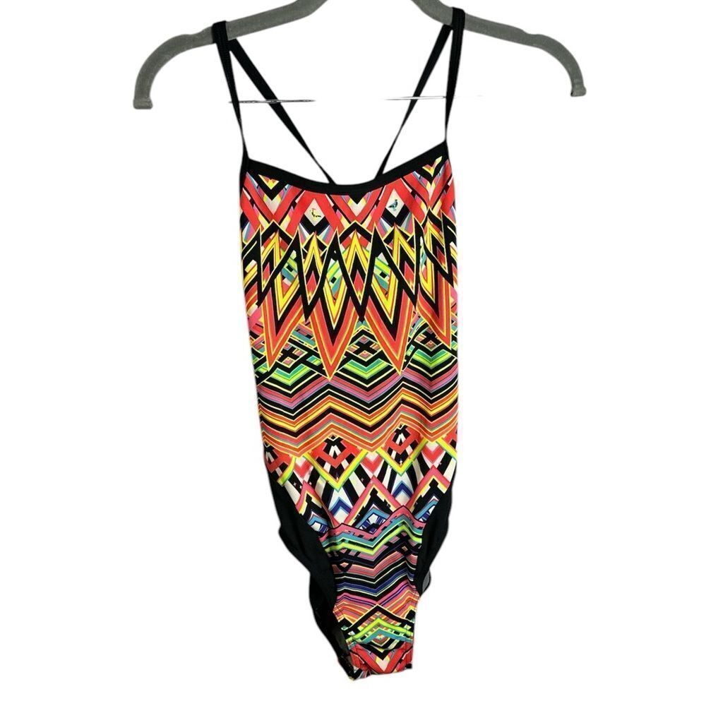🔥 NWOT FUNKITA Women’s performances Swim Suit One Piece - size 4 (32) SMALL